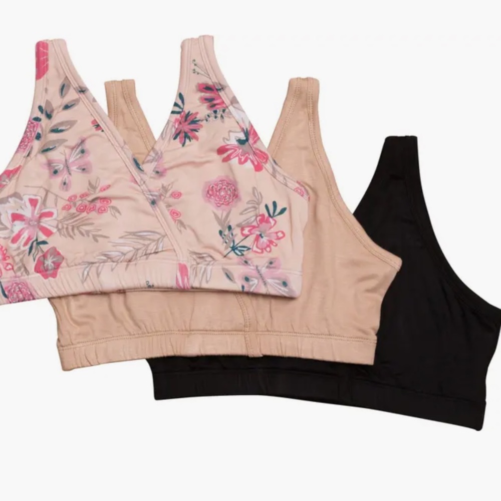 3 nursing bras